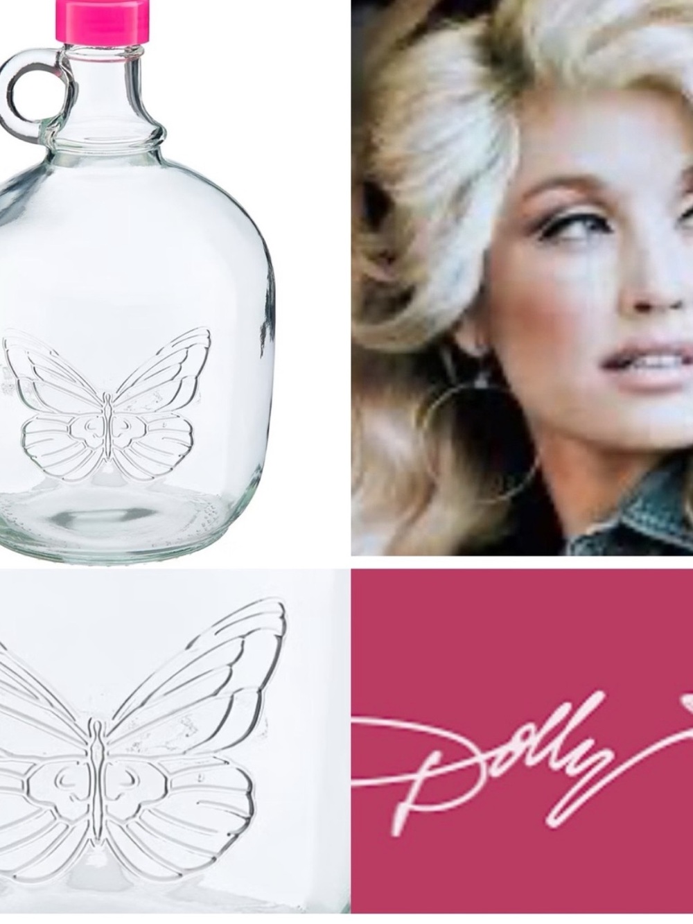 Dolly Parton limited edition moonshine growler